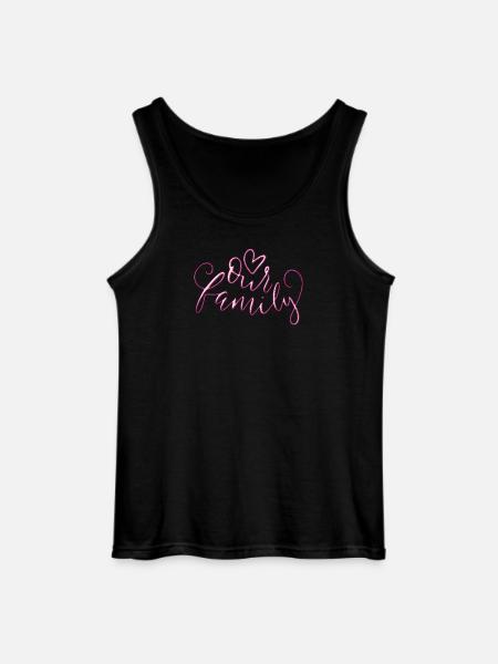 Our Family - Gildan Männer Tank Top - Schwarz