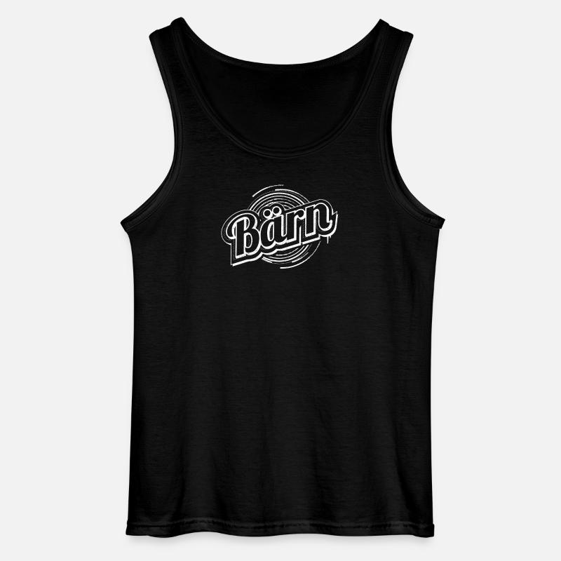 Bern | Bärn - Gildan Männer Tank Top - Schwarz