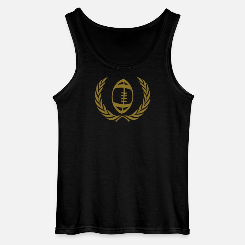 Rugby - Gildan Men’s Tank Top - black