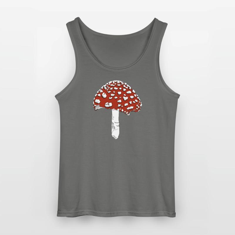 Toadstool toadstool amanita Gildan Men’s Tank Top