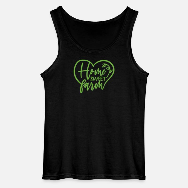 Bauernhof - Gildan Männer Tank Top - Schwarz