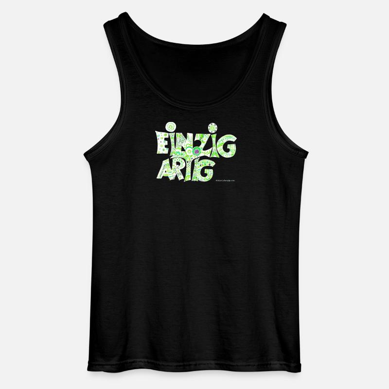 Einzigartig - Gildan Männer Tank Top - Schwarz