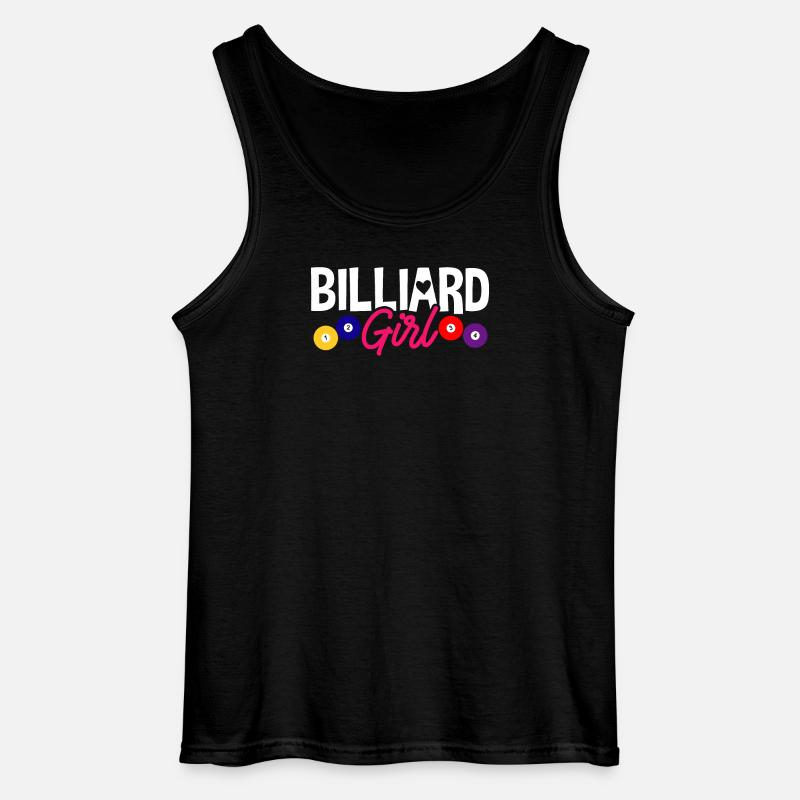 Billard Billard Pool - Gildan Männer Tank Top - Schwarz