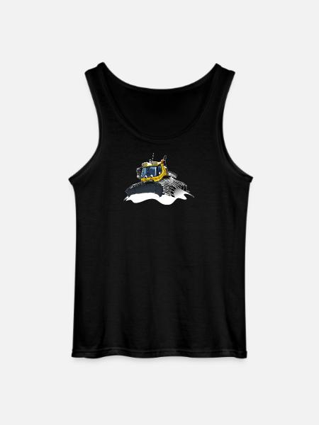 yellow snow shovel snow - Gildan Men’s Tank Top - black