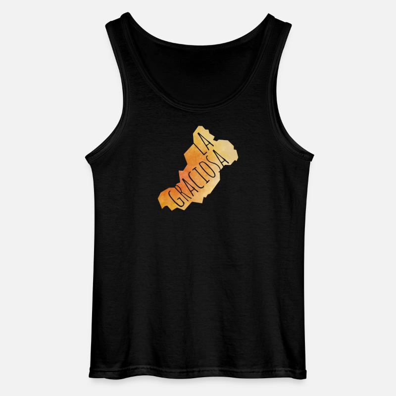 La Graciosa - Gildan Männer Tank Top - Schwarz
