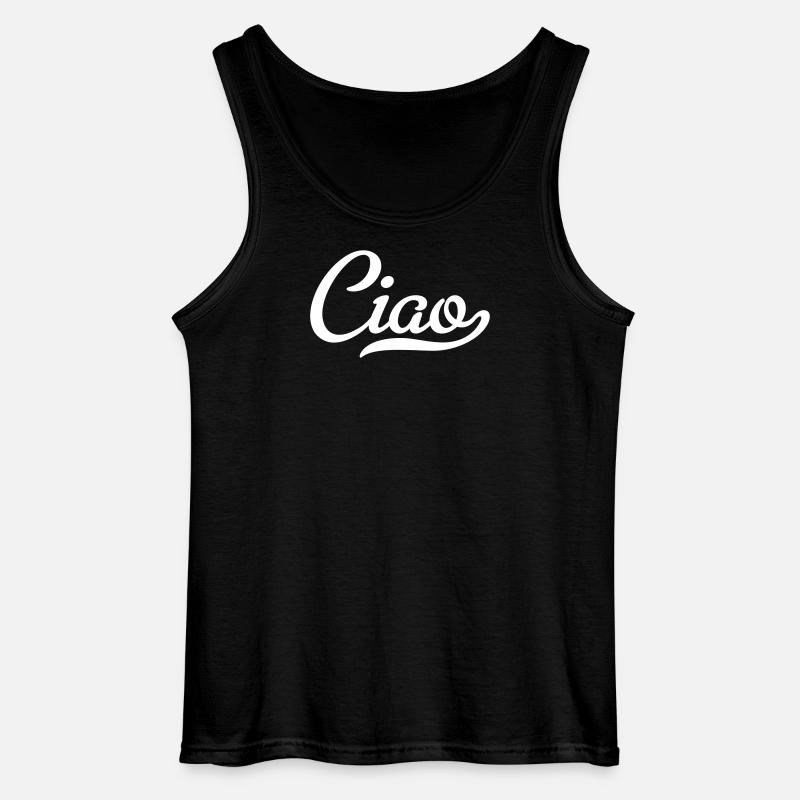 ciao - Gildan Männer Tank Top - Schwarz