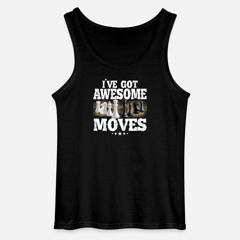 Schach - Gildan Männer Tank Top - Schwarz