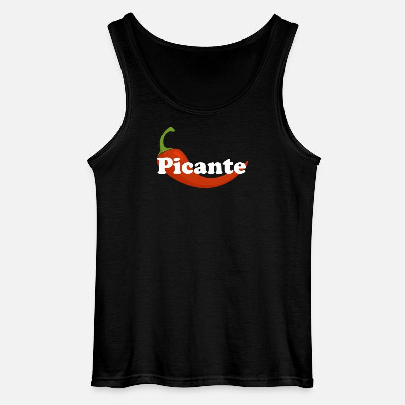 Würzig - Gildan Männer Tank Top - Schwarz