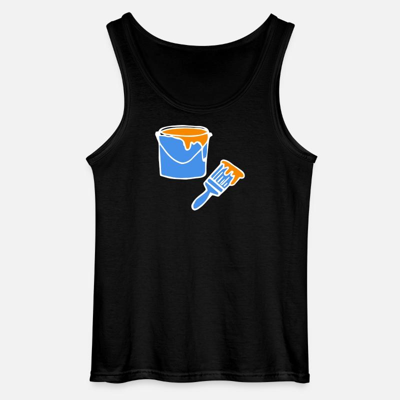 Painter Painter Painter - Gildan Men’s Tank Top - black