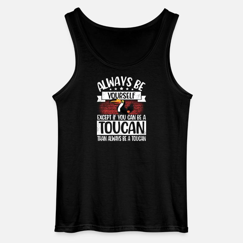 Tukan - Gildan Männer Tank Top - Schwarz