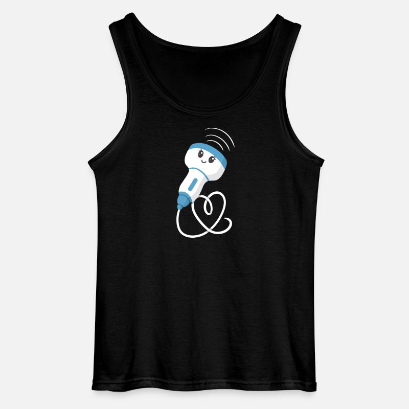 Sonograph Ultraschalltechniker - Gildan Männer Tank Top - Schwarz