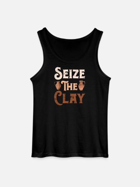 Pottery Pottery Pottery Pottery Pottery - Gildan Men’s Tank Top - black