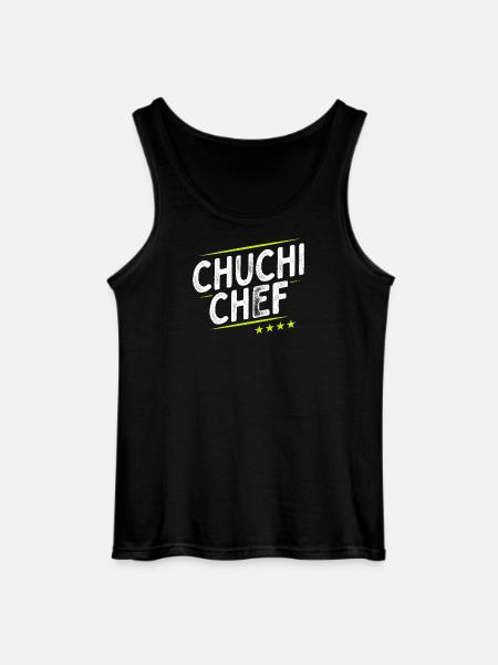 Küchenchef - Chuchi Chef - Schweizerdeutsch - Gildan Männer Tank Top - Schwarz