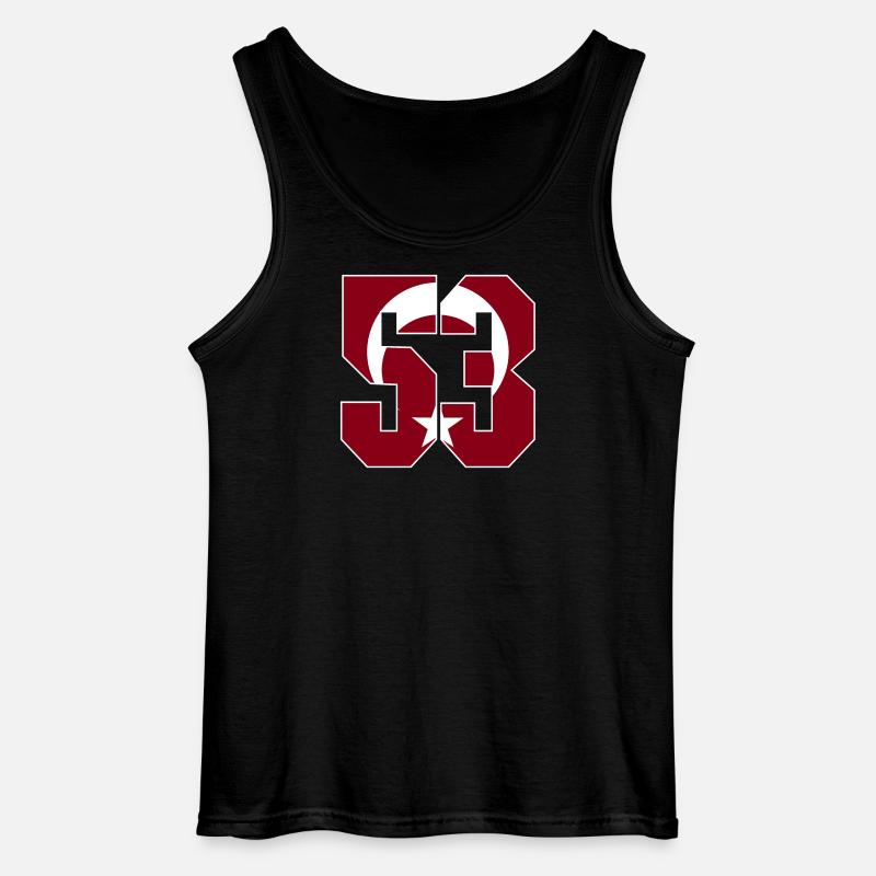 Rize 53 - Gildan Männer Tank Top - Schwarz