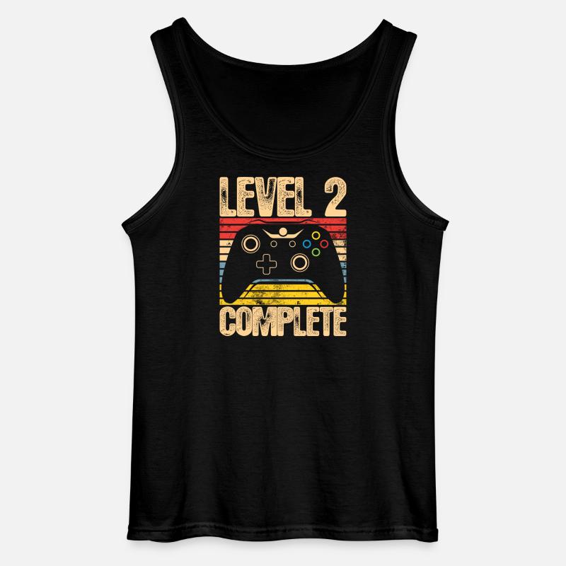 Level 2 Complete Controller - Gildan Men’s Tank Top - black
