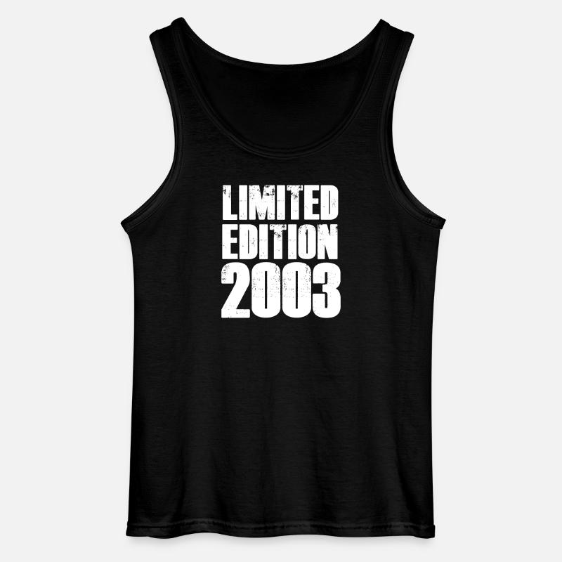 Limitierte Edition 2003 - Gildan Männer Tank Top - Schwarz