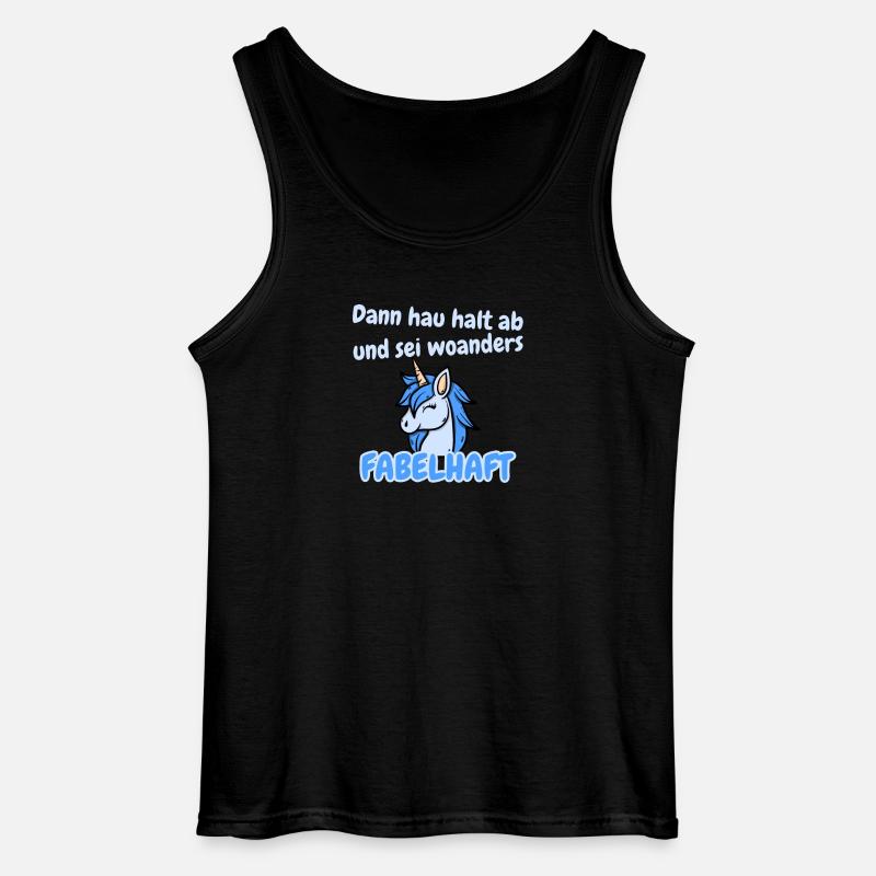 Fabelhafter Abschied - Gildan Männer Tank Top - Schwarz
