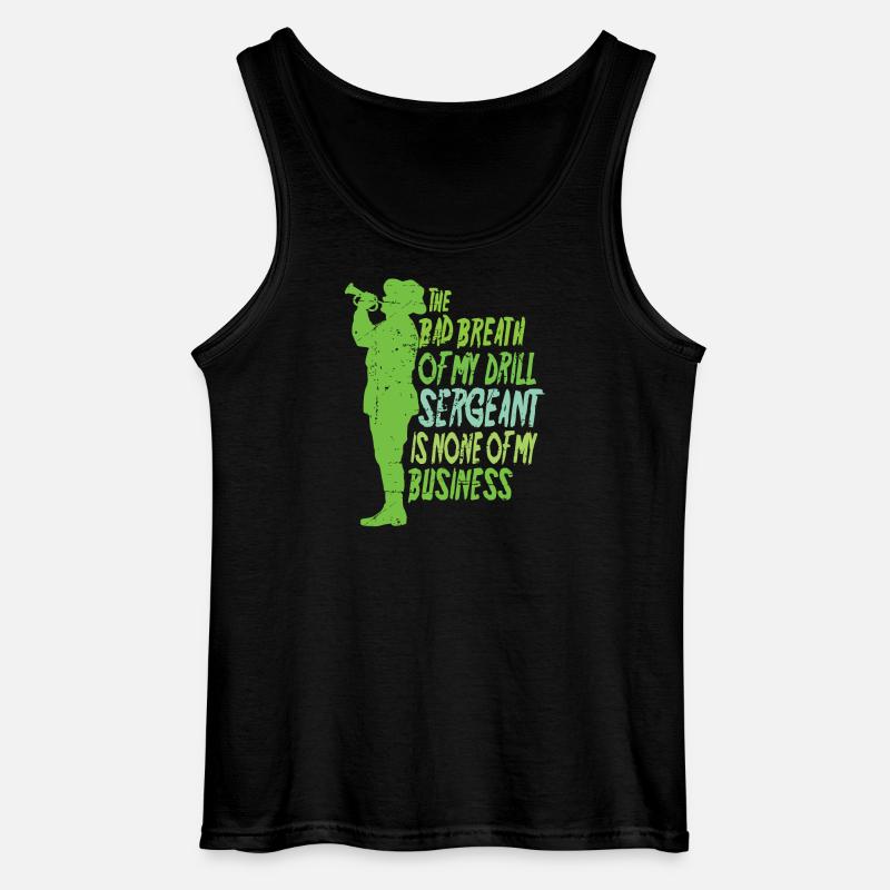 Drill Sergeant - Gildan Männer Tank Top - Schwarz
