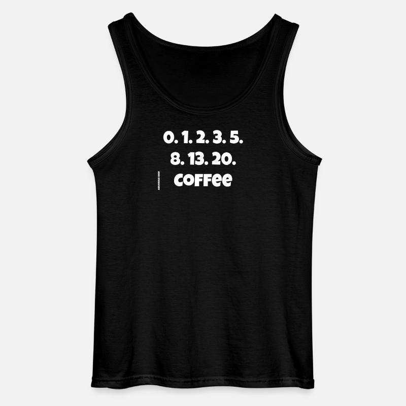 Fibonacci-Schätzung - Gildan Männer Tank Top - Schwarz