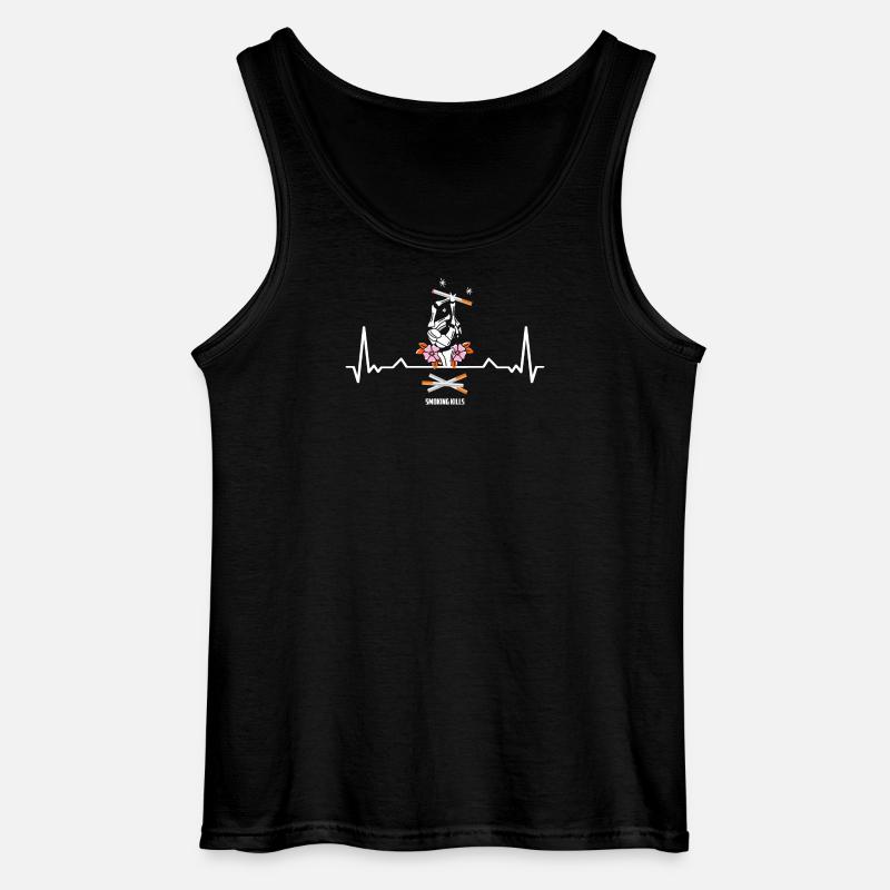 Rauchen kann tödlich sein - Gildan Männer Tank Top - Schwarz