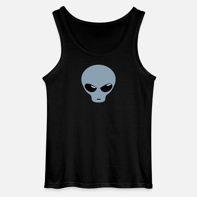 Alien design - Gildan Men’s Tank Top - black