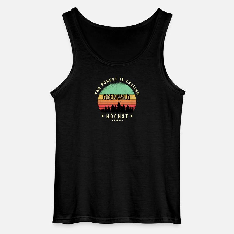 Höchst Odenwald Design - Gildan Männer Tank Top - Schwarz