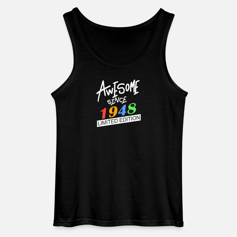 1948 - Gildan Männer Tank Top - Schwarz