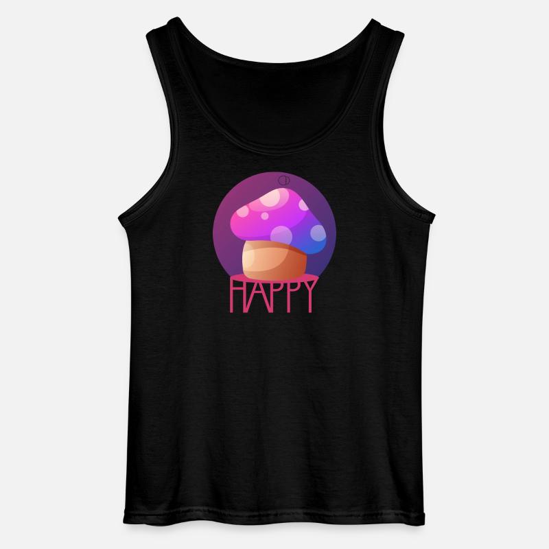 MAGIC MUSHROOM by CD - Gildan Männer Tank Top - Schwarz
