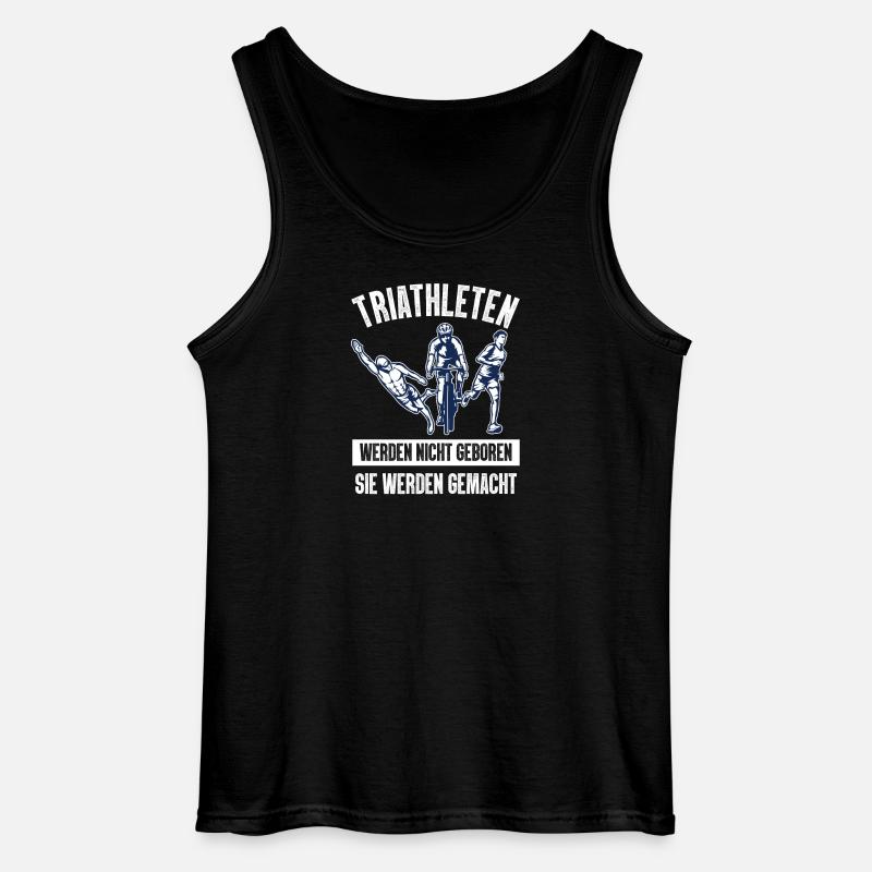 Triathleten Werden Nicht Triathlon - Gildan Männer Tank Top - Schwarz