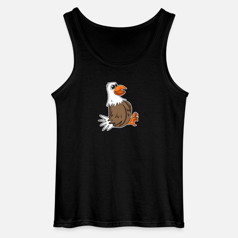 Eagle - Gildan Men’s Tank Top - black