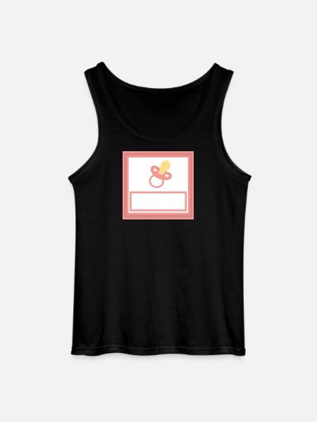 Personalize your own baby template - Gildan Men’s Tank Top - black