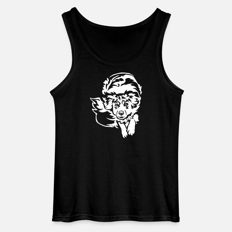 Australian Shepherd "Black Edition" - Gildan Männer Tank Top - Schwarz