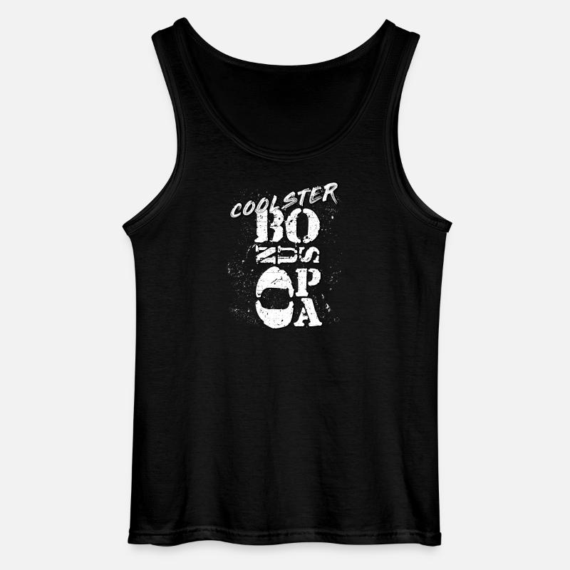 Opa - Gildan Männer Tank Top - Schwarz