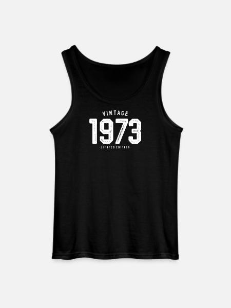 Millésime 1973 Edition Limitée - Débardeur Gildan Homme - noir