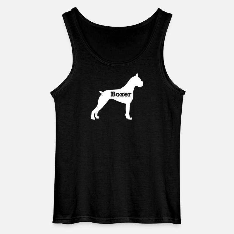 Boxer - Gildan Männer Tank Top - Schwarz