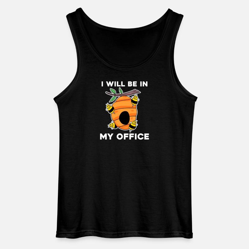 Imker Honig Imkerei Geschenk - Gildan Männer Tank Top - Schwarz