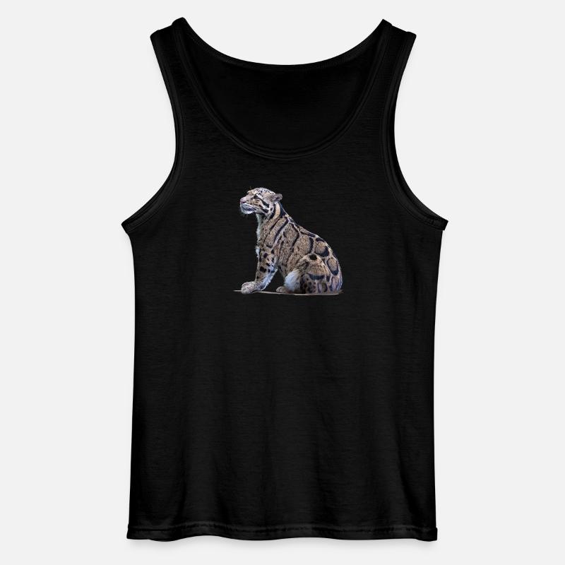 Nebelparder - Gildan Männer Tank Top - Schwarz