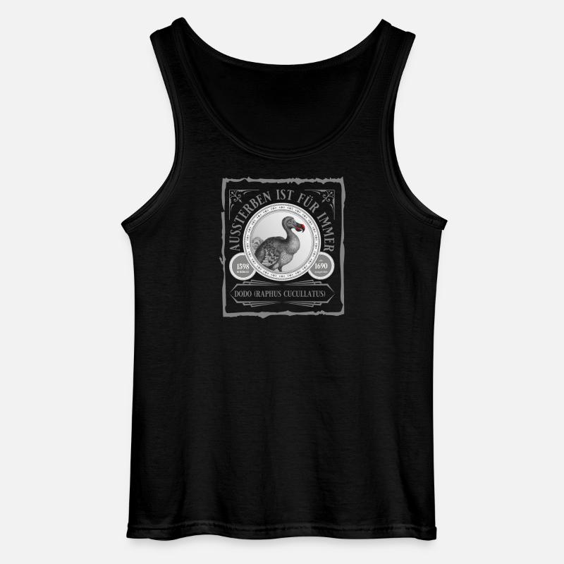 Der Dodo ist weg - Gildan Männer Tank Top - Schwarz