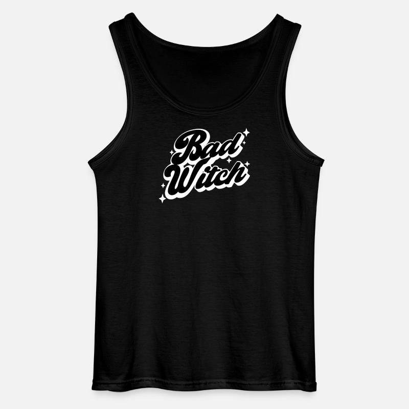 Bad Witch - Gildan Männer Tank Top - Schwarz