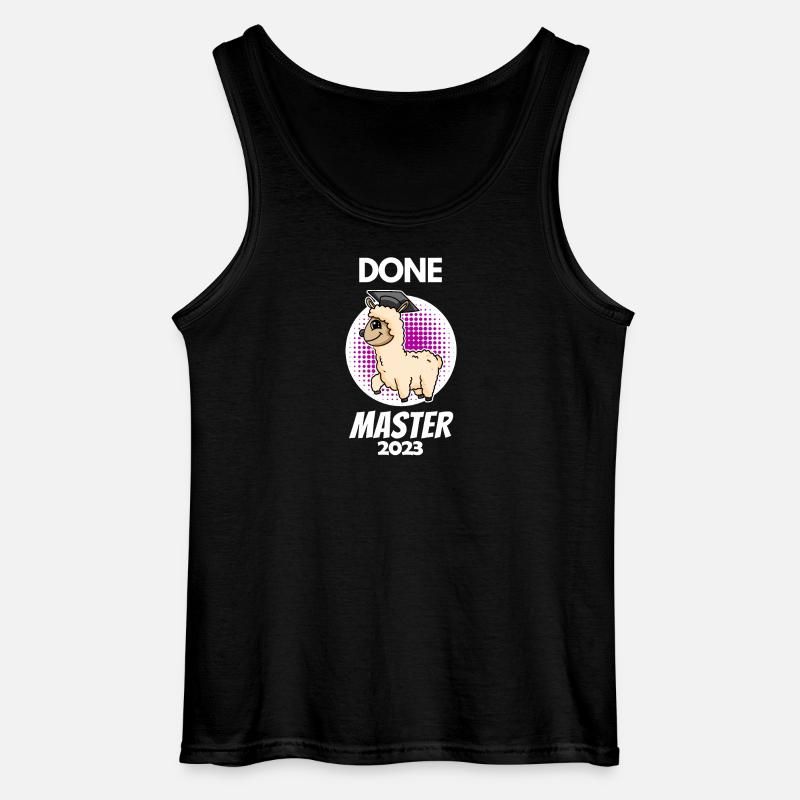 Master 2023 - Master completed - Gildan Men’s Tank Top - black