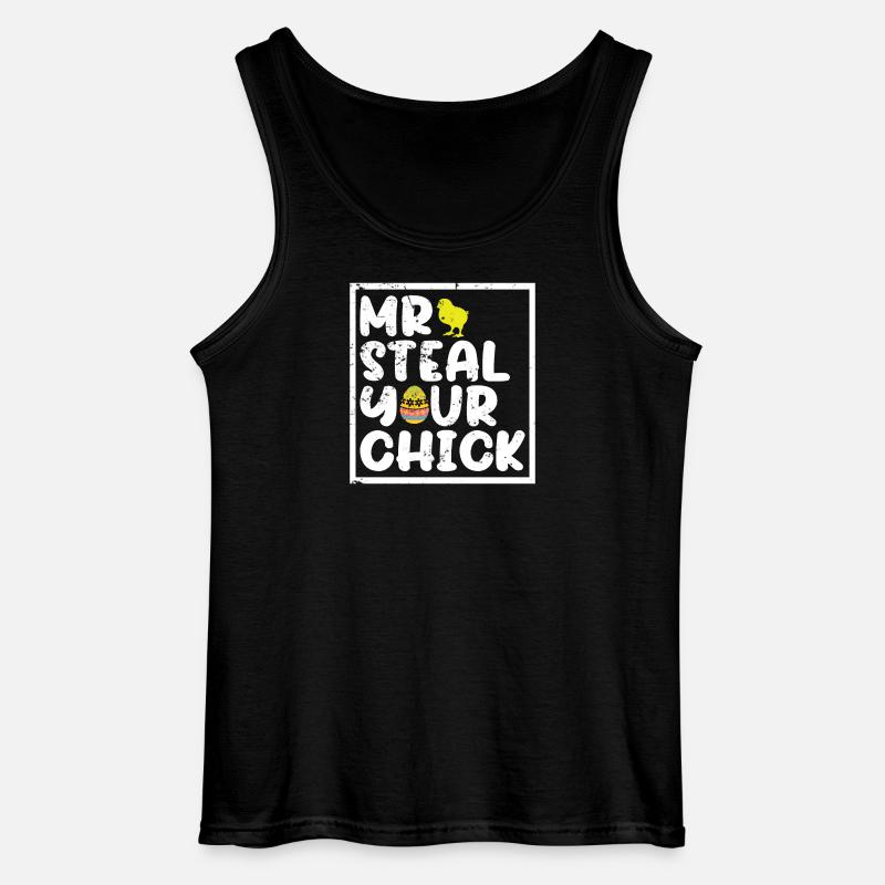 Mr. Steal Your Chick - Gildan Männer Tank Top - Schwarz