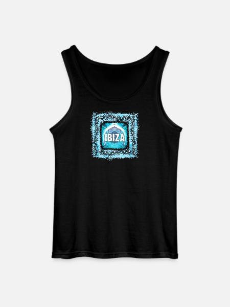 Ibiza Electronics Art Design - Gildan Men’s Tank Top - black