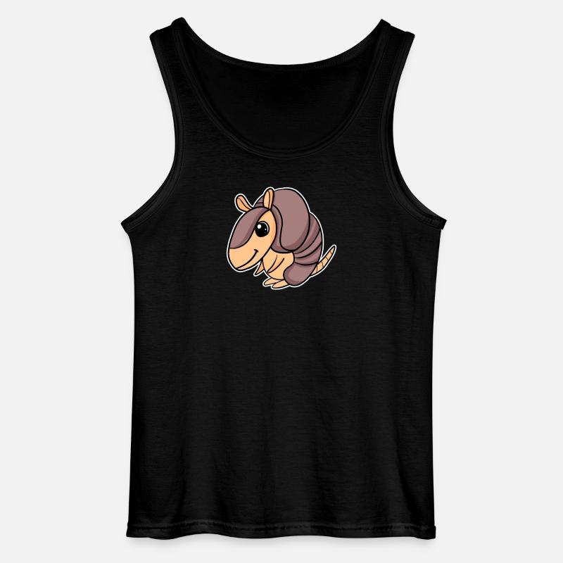 Armadillos Gürteltier - Gildan Männer Tank Top - Schwarz