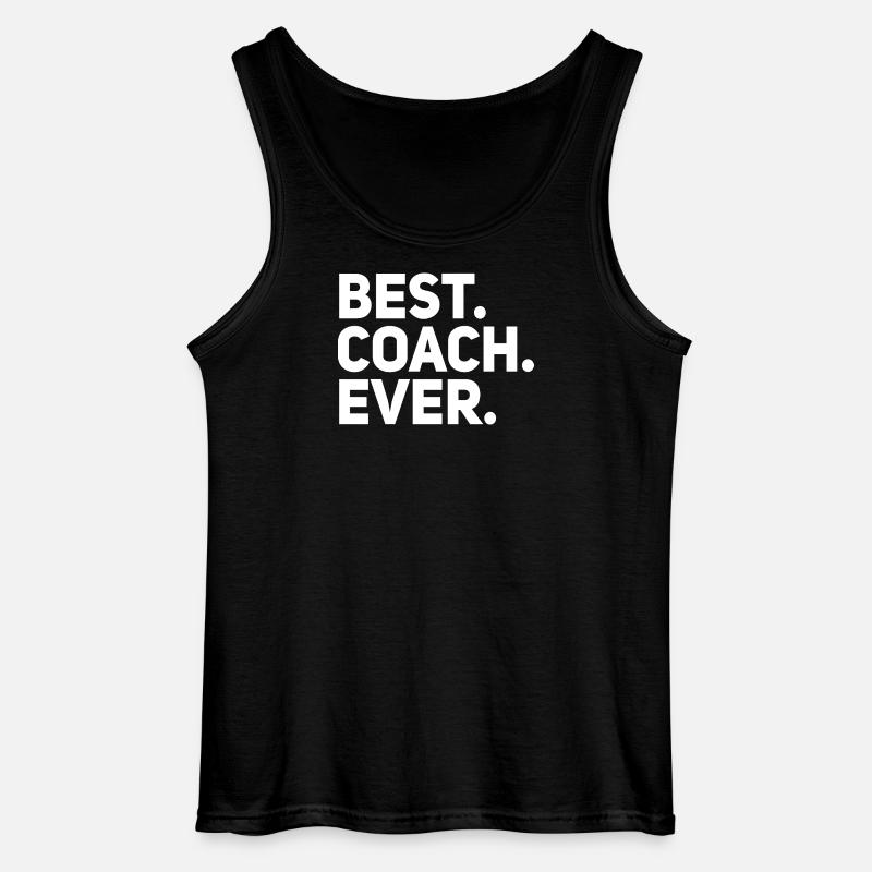 Bester Trainer aller Zeiten - Gildan Männer Tank Top - Schwarz