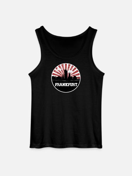 Frankfurt Skyline Home Game - Gildan Men’s Tank Top - black