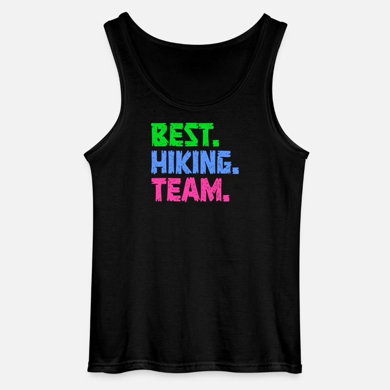 Wanderung Statement Wandern Wanderer Klettern - Gildan Männer Tank Top - Schwarz