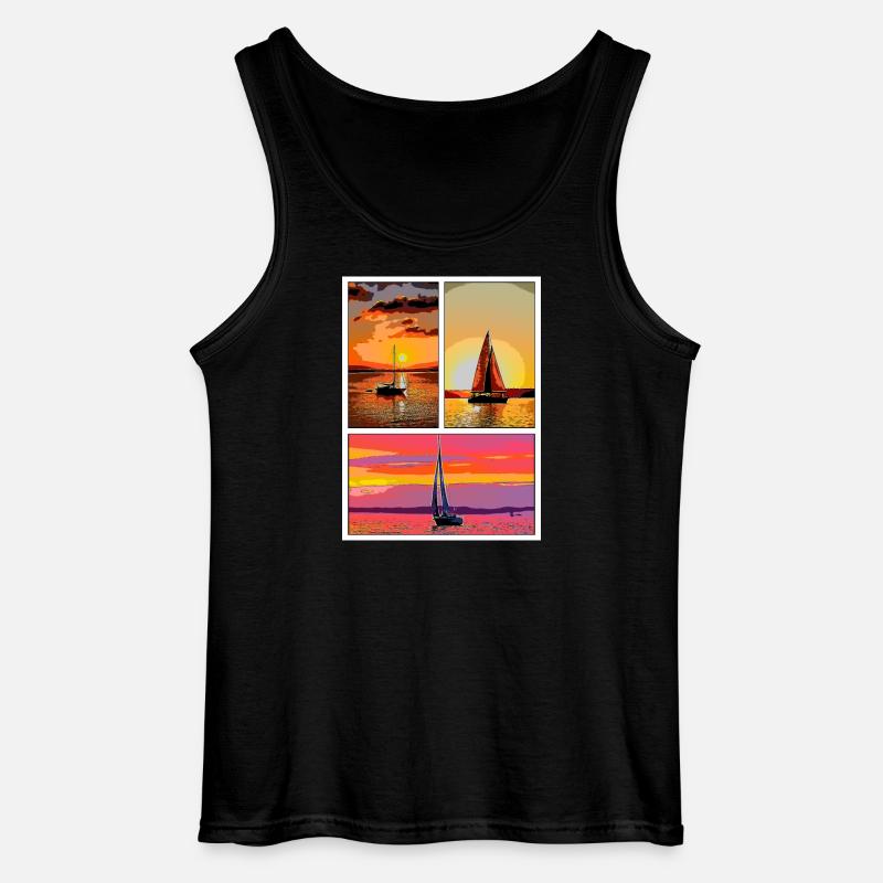 Schleier - Gildan Männer Tank Top - Schwarz