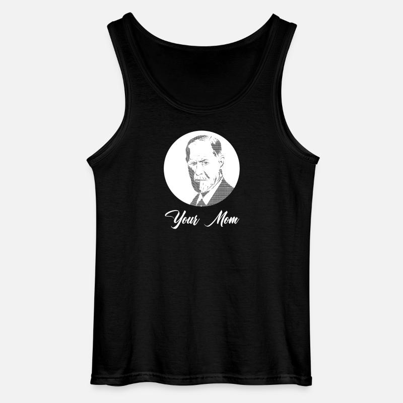 Your Mom - Gildan Männer Tank Top - Schwarz