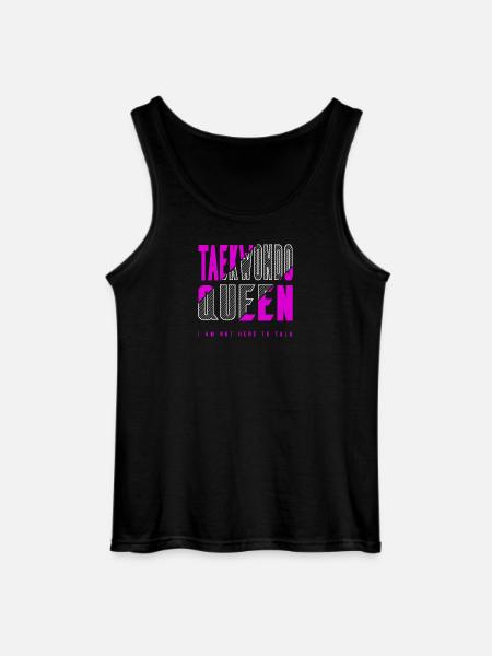 Taekwondo Queen - Gildan Men’s Tank Top - black