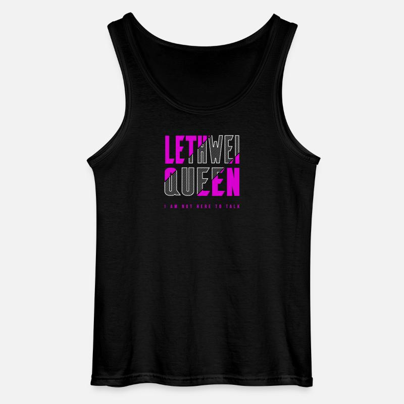 Lethwei Königin - Gildan Männer Tank Top - Schwarz